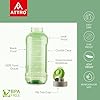 Ultra Pro 2 Motivational 2L BPA-Free Water Bottle with Leak-Proof Flip-Top Cap, Nylon Strap and Stylish Mint Green Color for Daily Hydration, Plastic